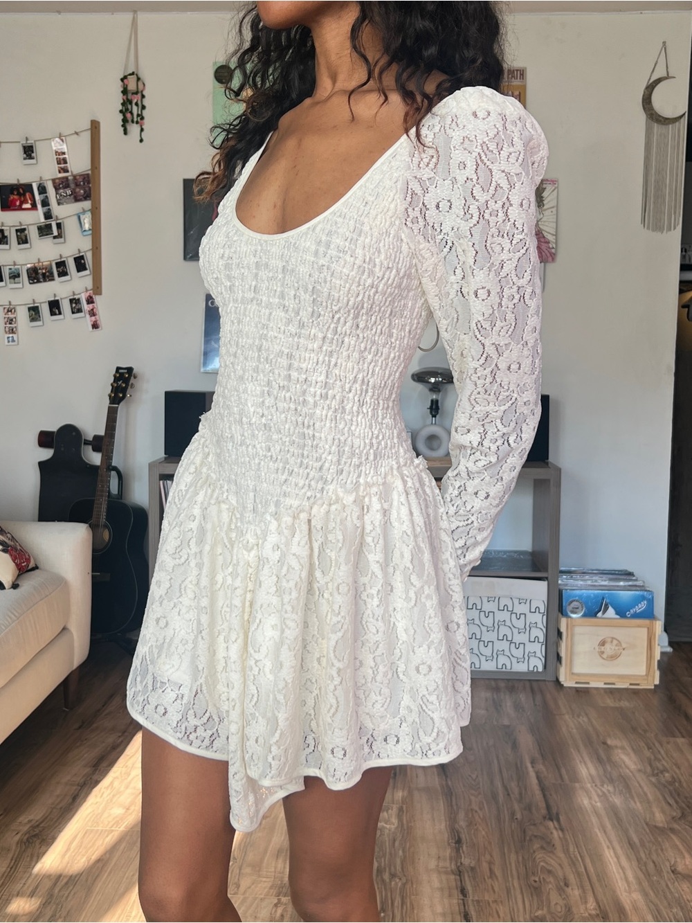 Free People Whimsical Lace Dress